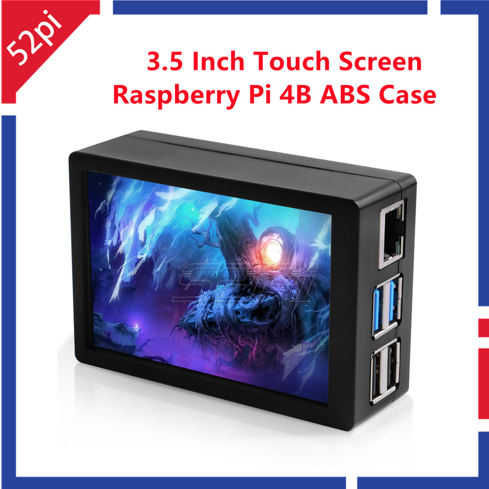 Pi 4 Case - 52Pi Raspberry Pi 4B 480*320 3,5