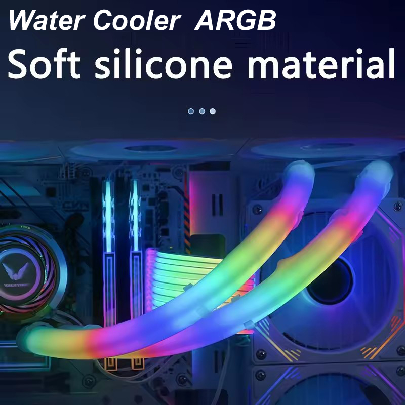 Pi Cooler - Weichen Schlauch ARGB Weste CPU Flüssigkeit
