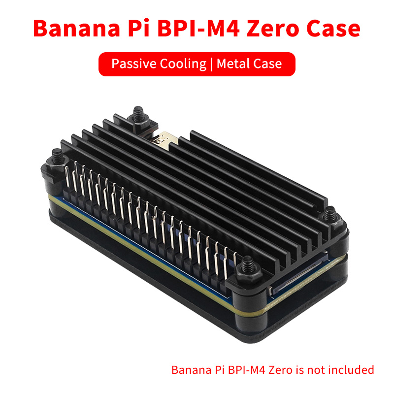 Pi Cooler - Banana Pi BPI-M4 Zero Metallgehäuse, passives