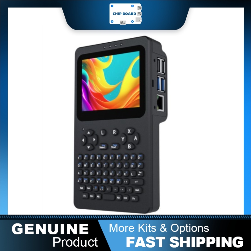 Raspberry Pi 5 - Waveshare Handheld-Linux-Konsole, 3,5-Zoll-640×480-Touchscreen, optische Verbindung, für
