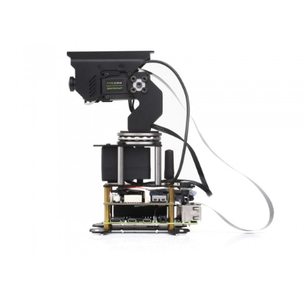 Raspberry Pi 5 - 360 ° Omnidirektionale Hochdrehmoment-2-Achsen-Schwenk-Neige-Servos mit Websteuerung