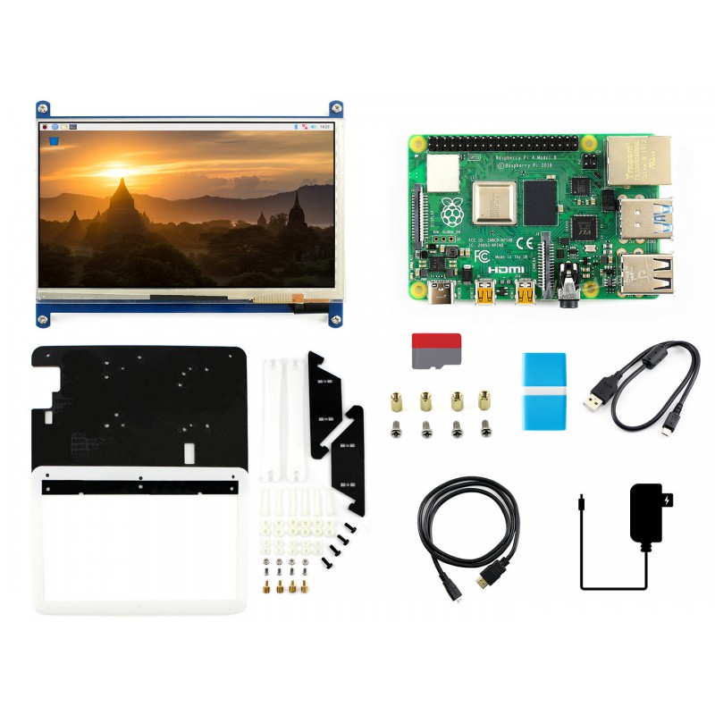 Pi 4 Case - Raspberry Pi 4 Modell B Display-Kit