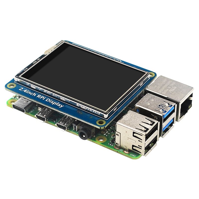 Raspberry Pi 4 - ELECT – Kompatibles 2,4-Zoll-Touchscreen-Displaymodul mit SPI-Schnittstelle