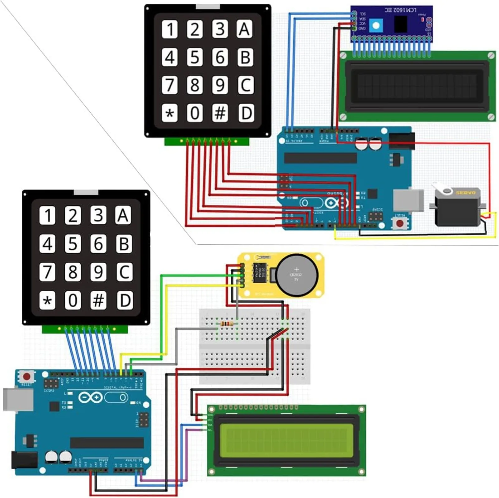4x4 Matrix-Membrantastatur 16- – Arduino Kit Bewertung und Preis