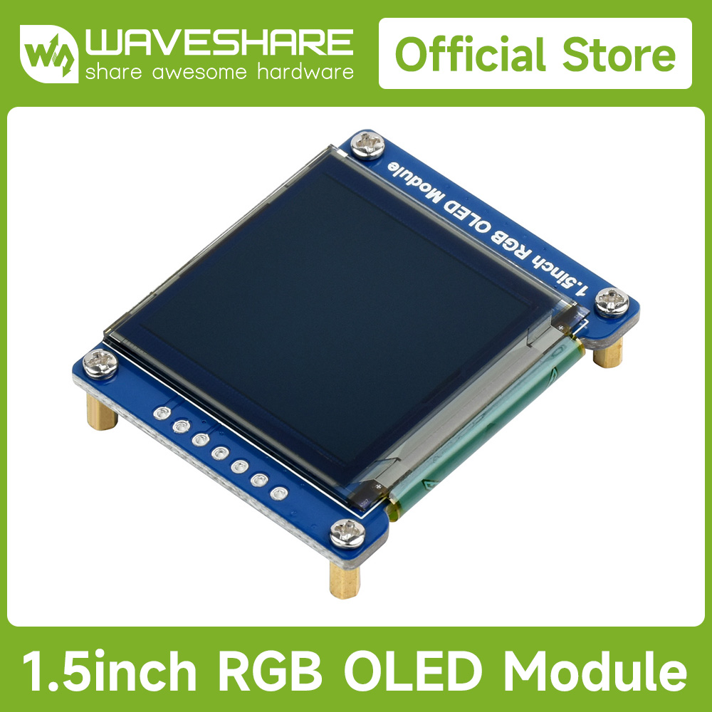 Waveshare 1,5-Zoll RGB OLED-An – Pi Display Bewertung und Preis