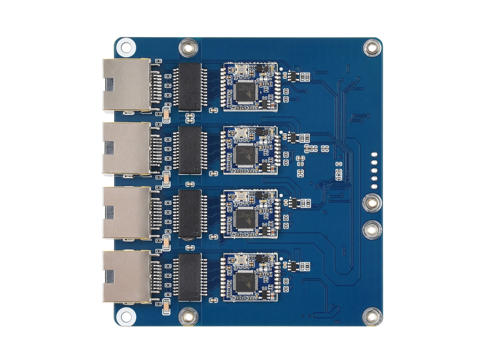Waveshare PCIe TO 4-Kanal Giga – Raspberry Pi 5 Bewertung und Preis
