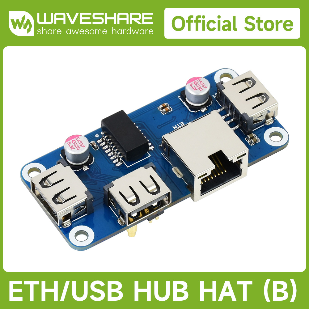Waveshare USB HUB HAT (B) 4x P – Pi Zero Bewertung und Preis