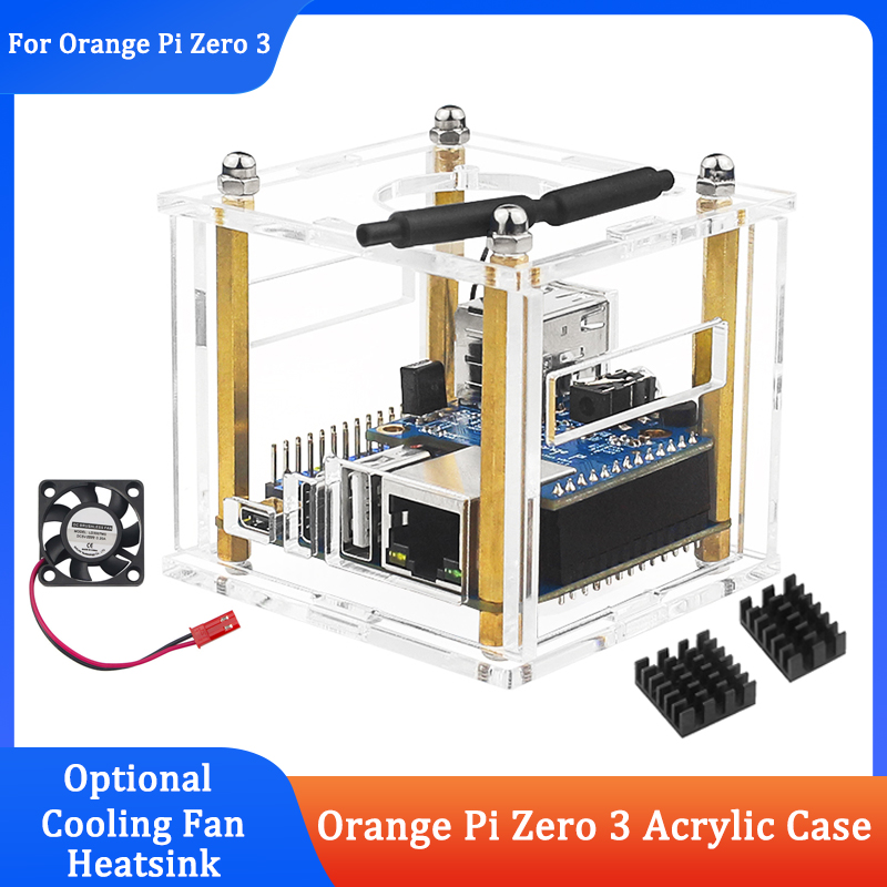 Orange Pi Zero 3 Acrylgehäuse  – Pi Cooler Bewertung und Preis