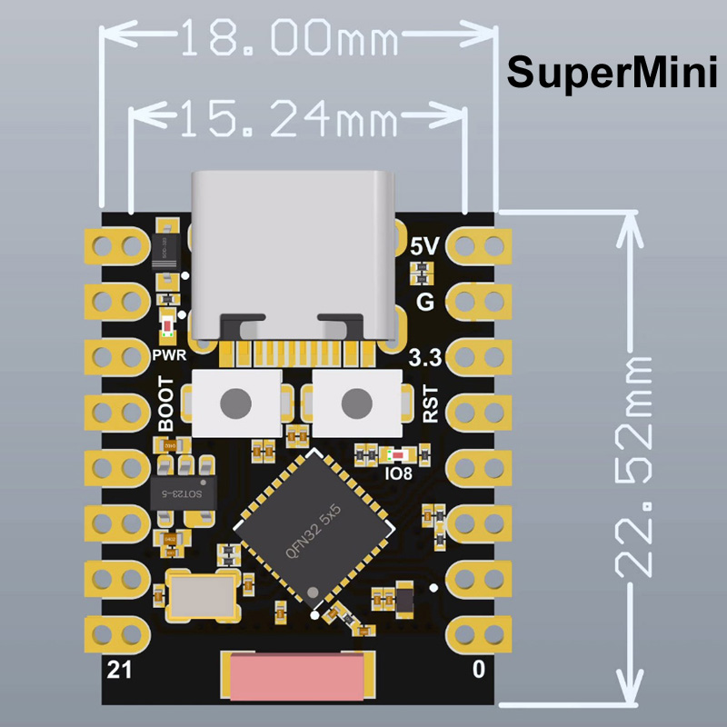 Für ESP32-S3 Supermini Pro MIN – Arduino Kit Bewertung und Preis