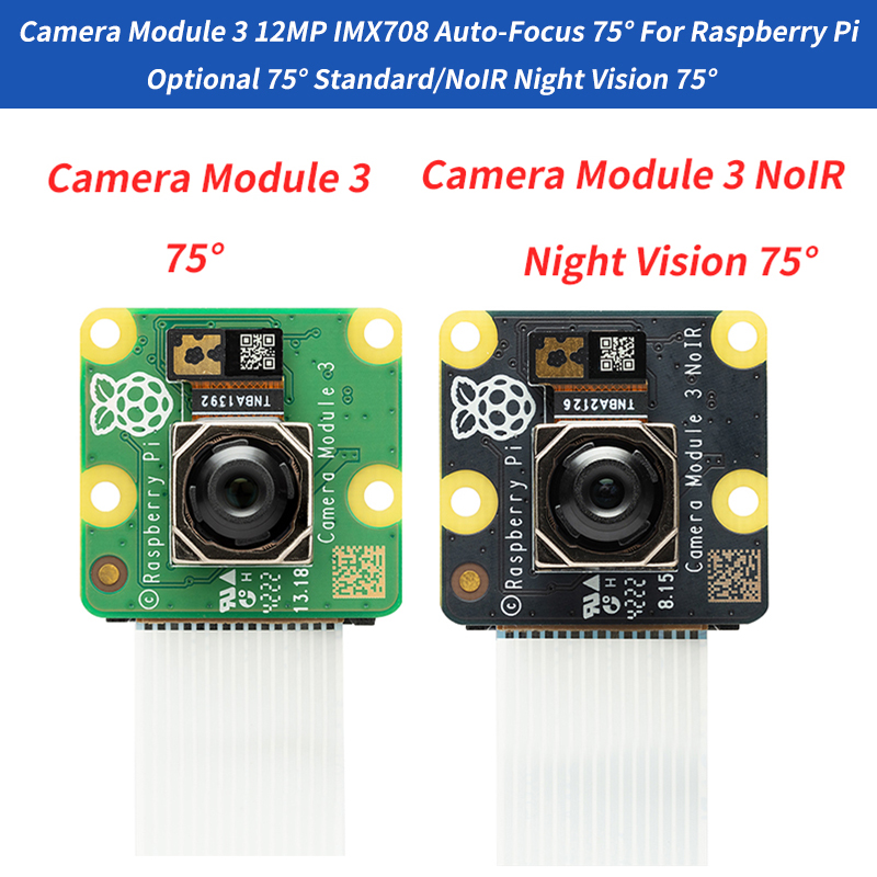 Kameramodul 3 Kamera 12 MP MX7 – Pi Camera Module Bewertung und Preis