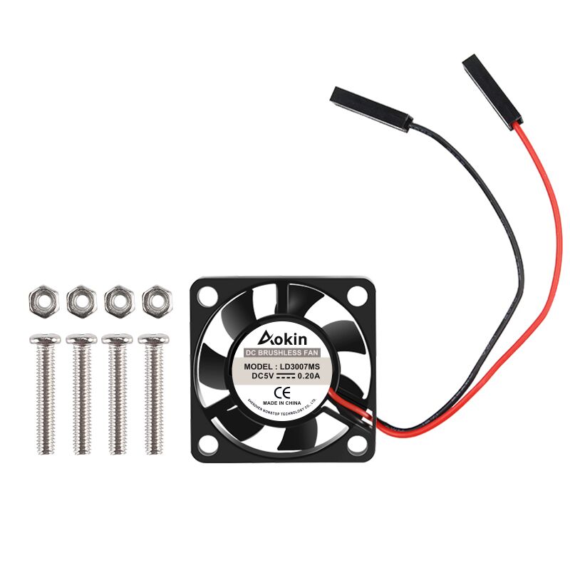 5V/3,3 V Lüfter Mit Schrauben  – Pi Power Supply Bewertung und Preis