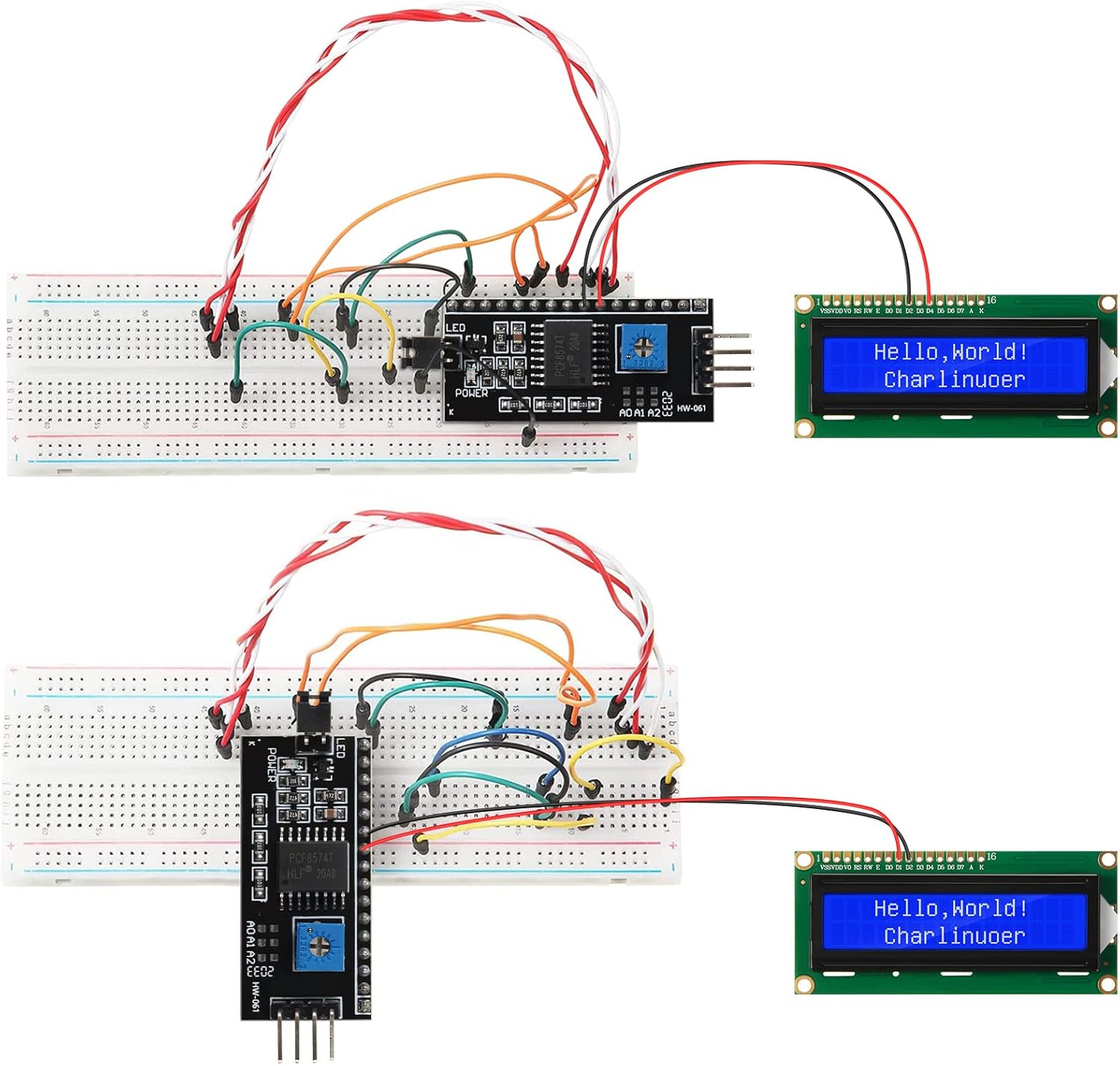1 Set 1602 LCD 20*4 Blauer Bil – Pi Display Bewertung und Preis