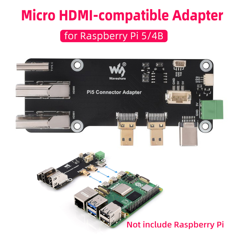 Raspberry Pi 5 4B Micro HDMI-k – Pi Power Supply Bewertung und Preis