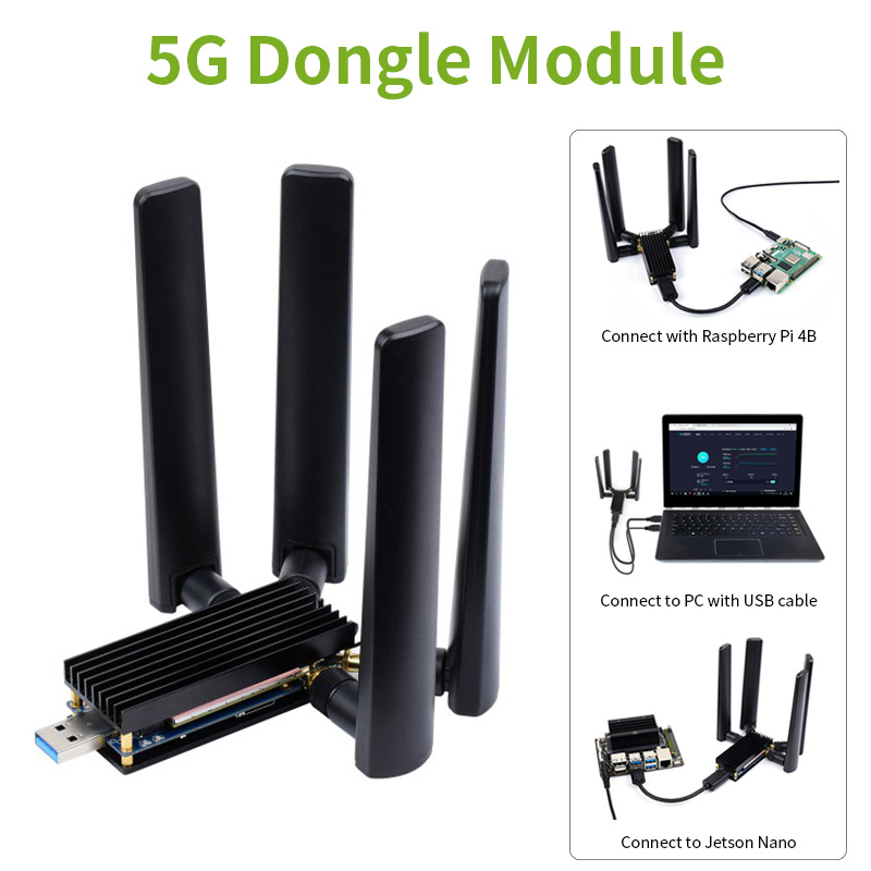 5G-Dongle-Modul USB 3.1 auf M. – Pi 4 Case Bewertung und Preis
