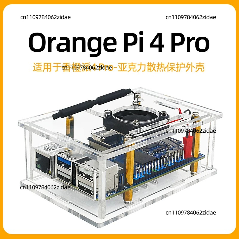 Für Orange Pi 4PRO Acrylgehäus – Pi 4 Case Bewertung und Preis