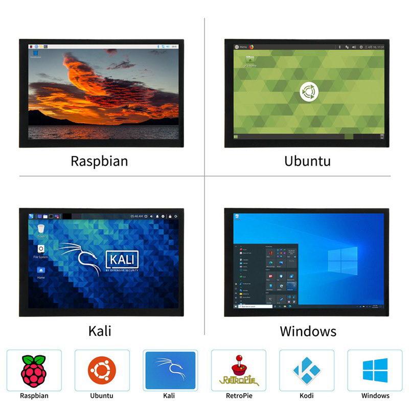 10,1 Zoll IPS-Touchscreen IPS- – Pi Display Bewertung und Preis
