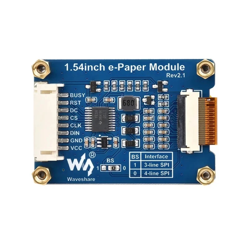 1,54 Zoll E-Paper Display Modu – Pi Display Bewertung und Preis