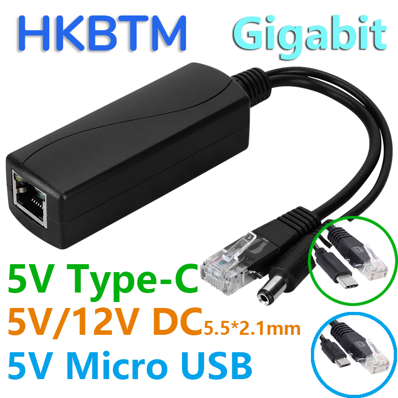 HKBTM Gigabit PoE-Splitter für – Pi Camera Cable Bewertung und Preis